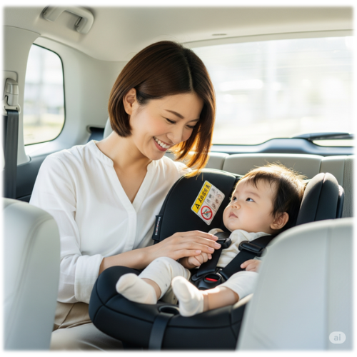 子どもも安心できる車内空間