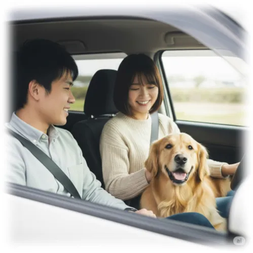 ペットと快適に過ごす車内